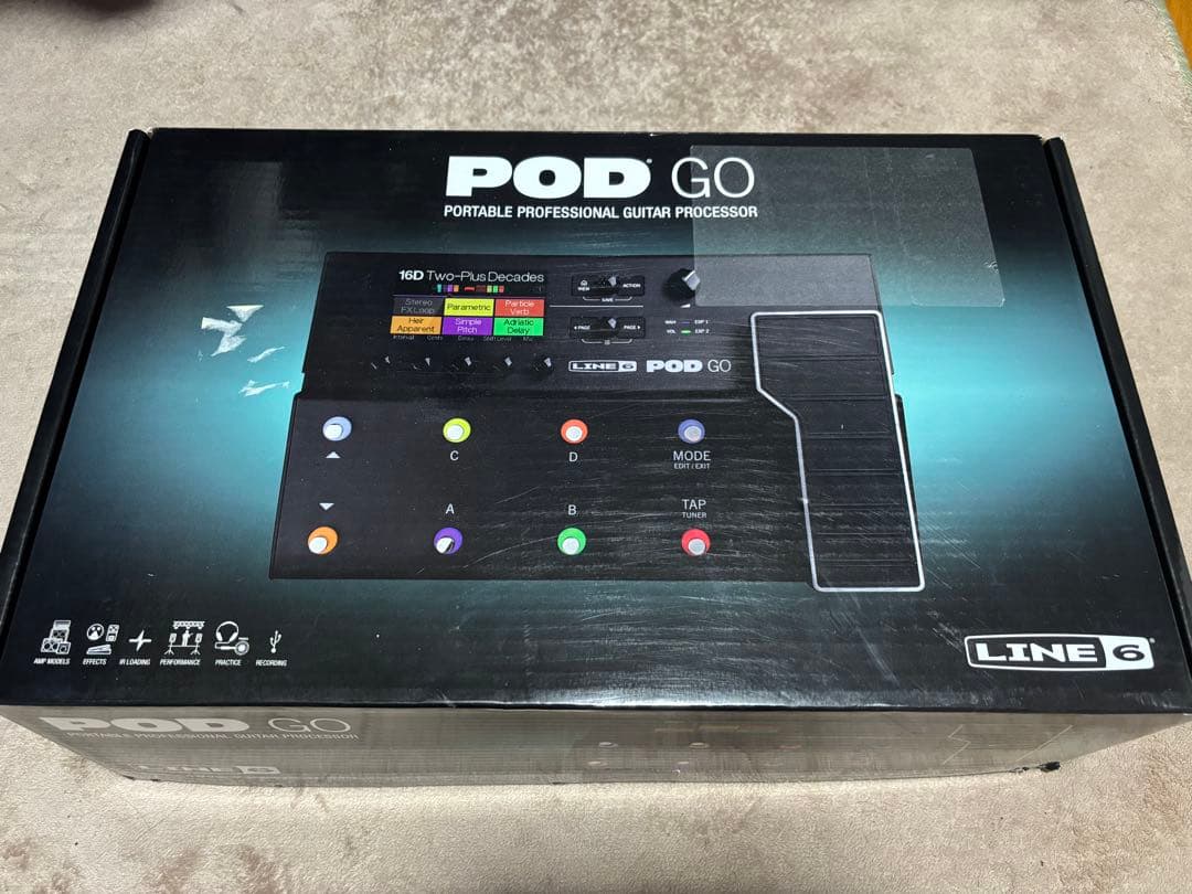 LINE 6 POD GO ギタープロセッサー