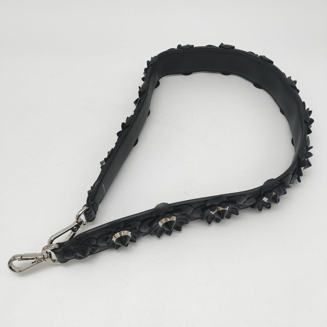 極美品✨フェンディ　ショルダーストラップ　ストラップユー　ブラック　黒