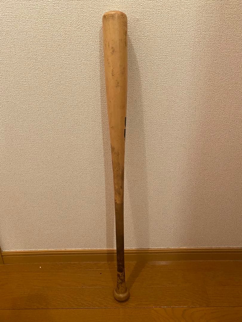 ミズノプロ硬式木製バットNPBロゴ入り　プロ支給品　ジャイアンツ