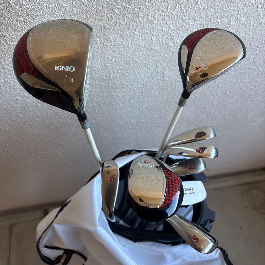 IGNIO ゴルフクラブセット 9本