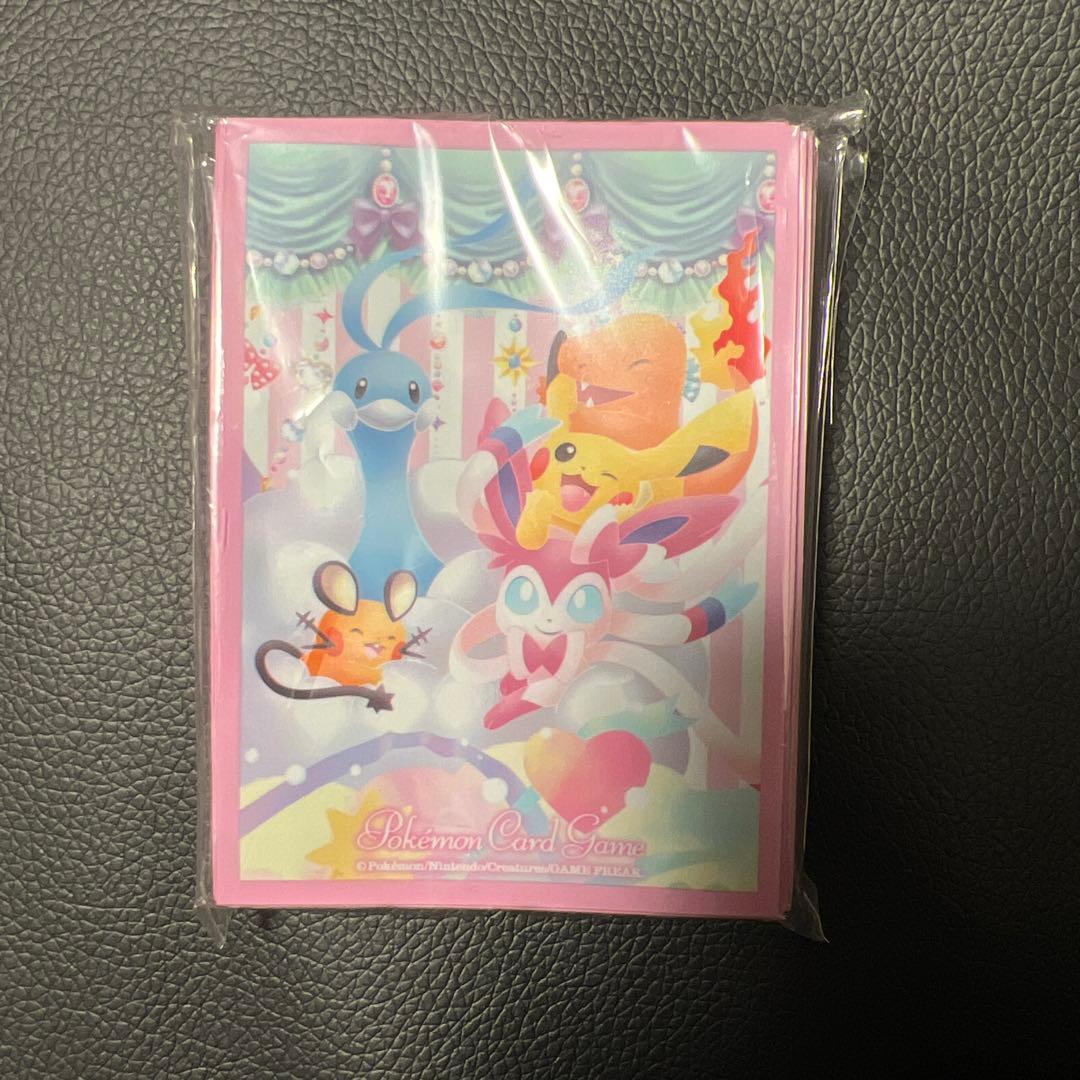 ポケキュンコレクション　デッキシールド　サプライ　未開封品　62枚入り