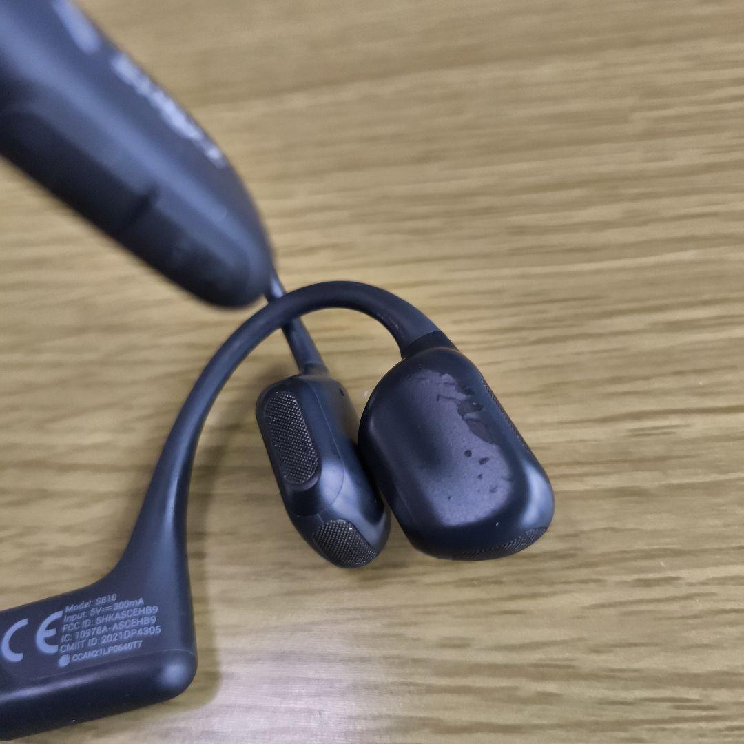 SHOKZ OpenRun Pro 骨伝導イヤホン S810 ブラック