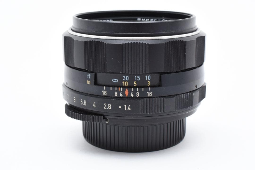 Super Takumar 50mm F1.4 黄変なし フード付 Y199