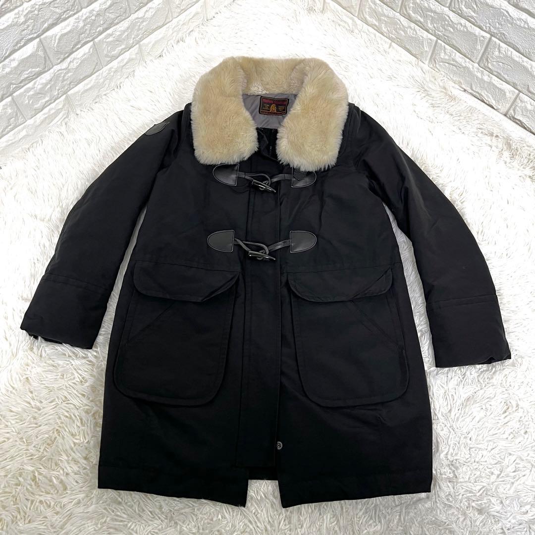 良品✨ヒステリックグラマー✨ 中綿入りダッフルコート 黒 フリーサイズ