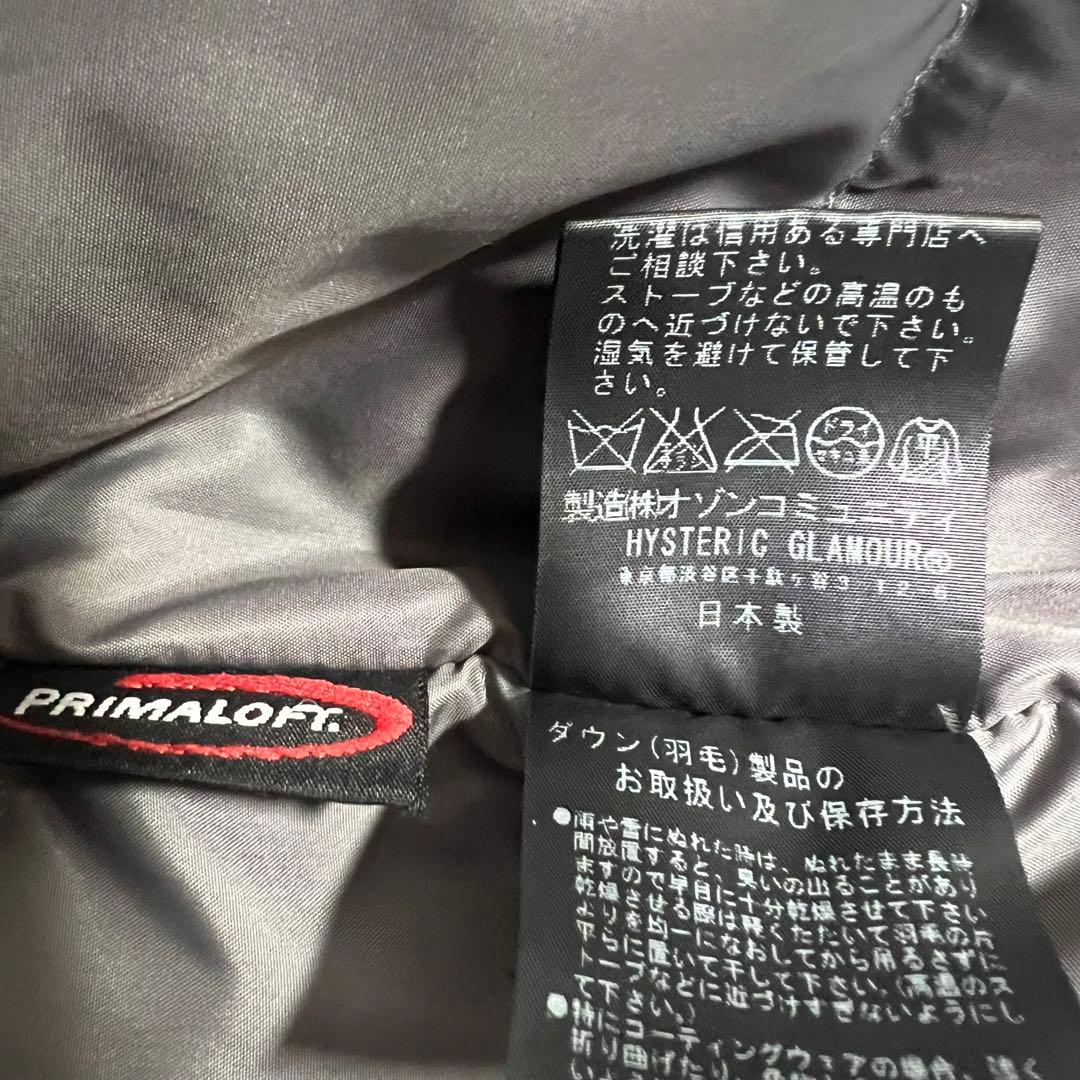 良品✨ヒステリックグラマー✨ 中綿入りダッフルコート 黒 フリーサイズ