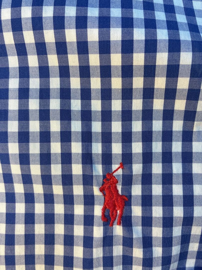 【ほぼ新品】Ralph Lauren クラシックフィット チェックシャツ現行QR