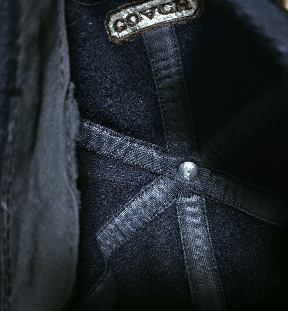 COACH 90年代アメリカ製　 old COACH　キャップ レザー