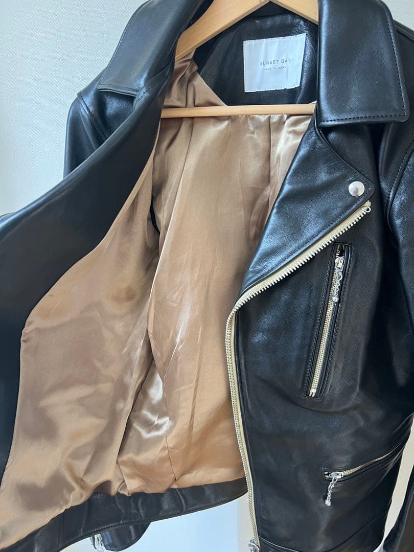 チェルシー　SUNSET BAY GALWAY ダブルライダース ブラック