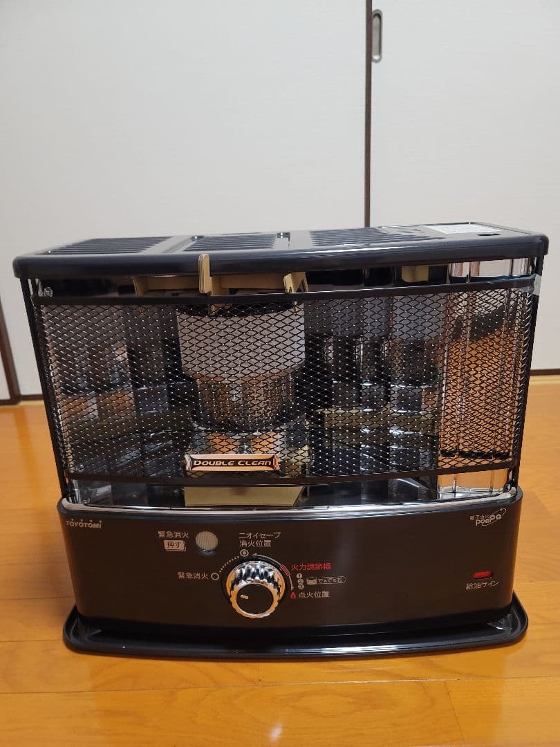 超メルカリ市送料込！！ TOYOTOMI RC-W360 ブラック ストーブ