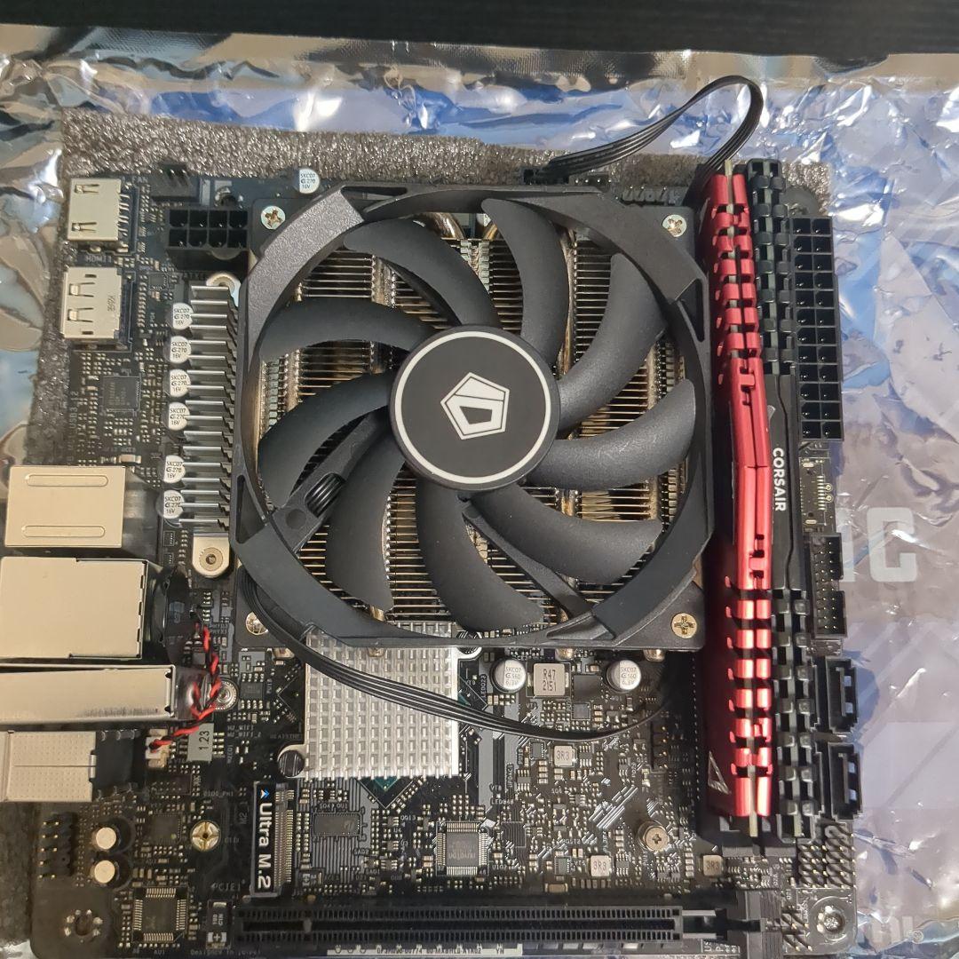 マザボードとCPU、メモリのセット　おまけ付き