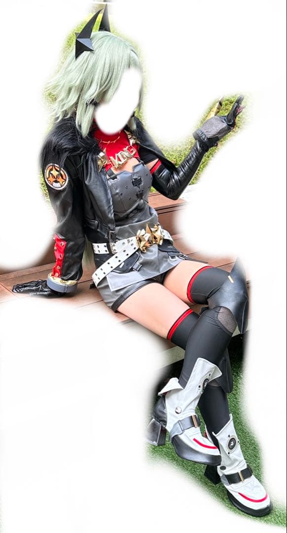 にゃん 様 お取置き zzz ゼンゼロ キングシーザー コスプレ 衣装 ウィッグ