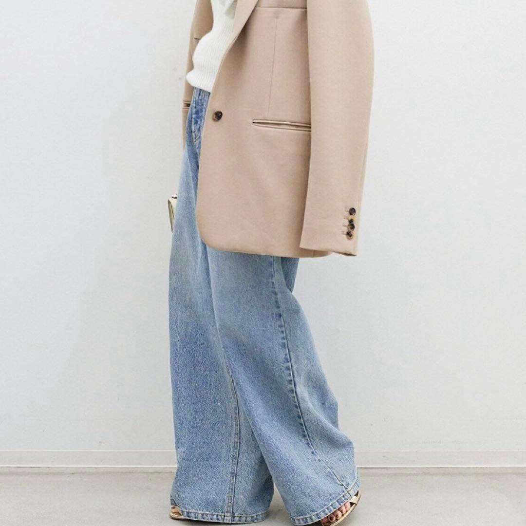 ドゥーズィエムクラス　loose jeans everyday l like