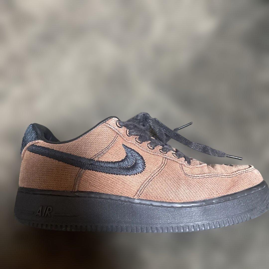 靴 Nike Air Force 1 Low Stussy 27.5cm