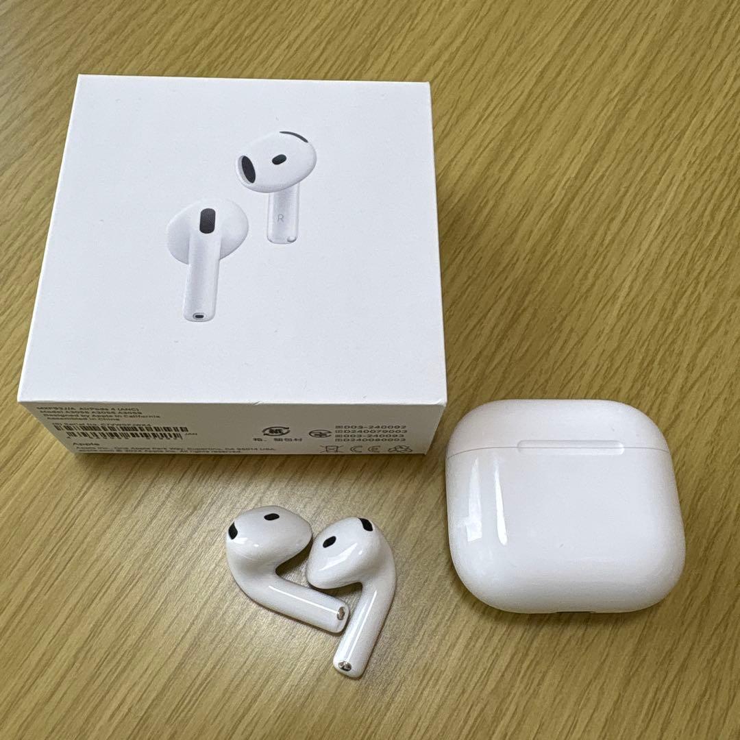 純正　AirPods 4（エアーポッズ 4） アクティブノイズキャンセリング搭載