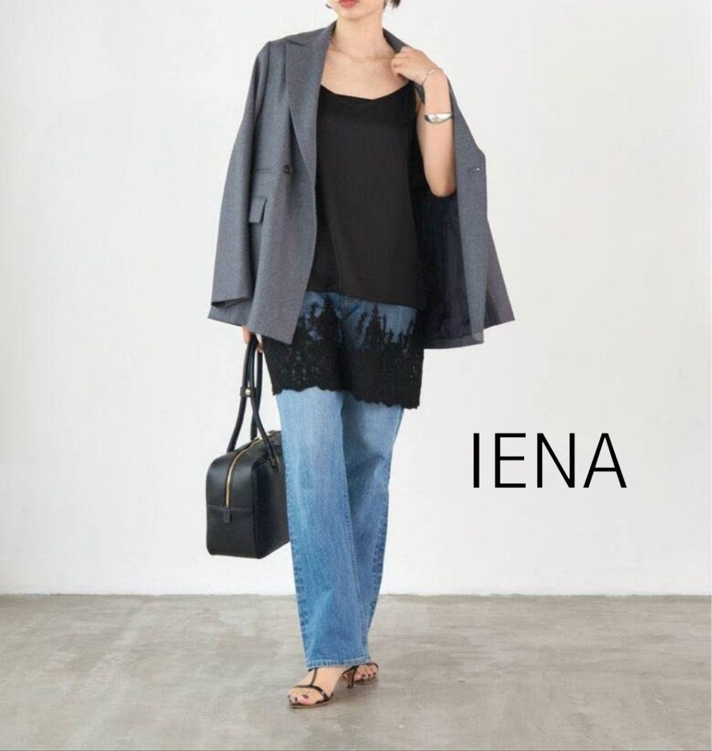 新品 IENA Satinレース キャミソールワンピース