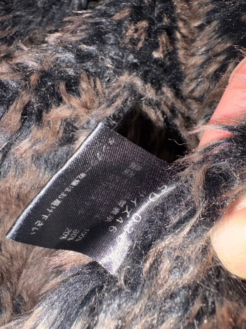 ジャケット・アウター shade shellac fake fur jacket 00s y2k