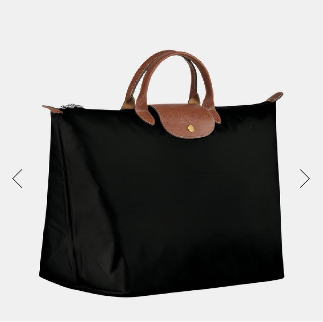 Longchamp トラベルバッグ ブラック 即日発送