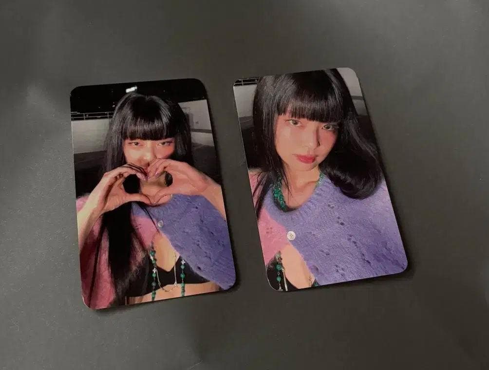 ジェニ blackpink ソロ MANTRA サノク トレカ 2枚セット