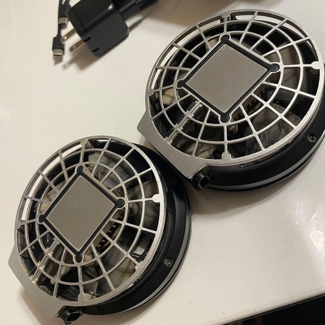 Cross-fan 扇風機服用ファンセット　冷却プレート付　欠品あり動作確認済み