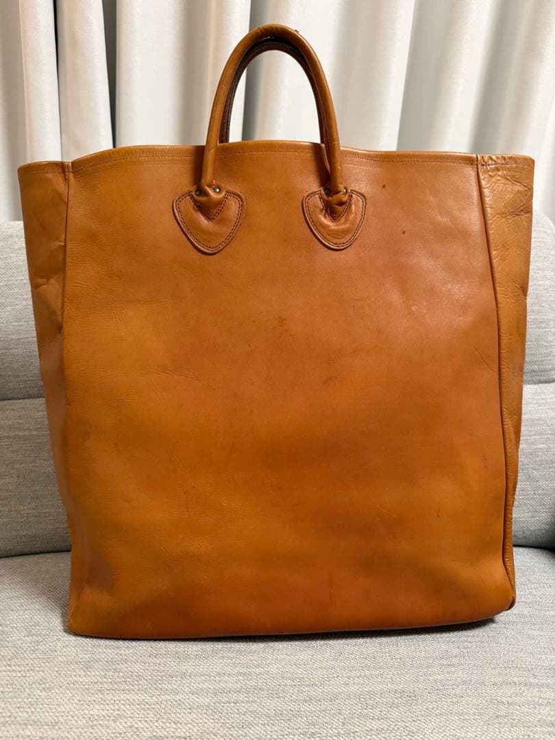 メ*ー様 超希少 70's エルエルビーン レザートート ラージ 筆記体