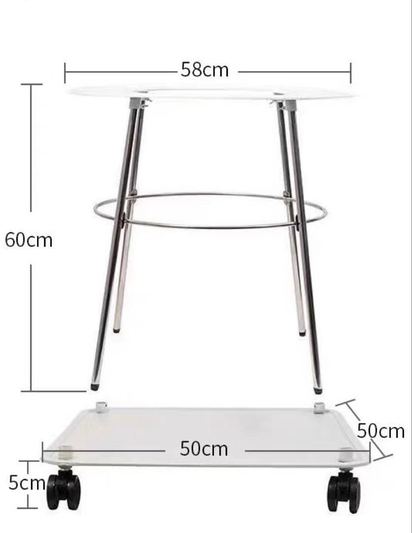 KS-67H トヨトミ石油ストーブ テーブル　キャスター付き