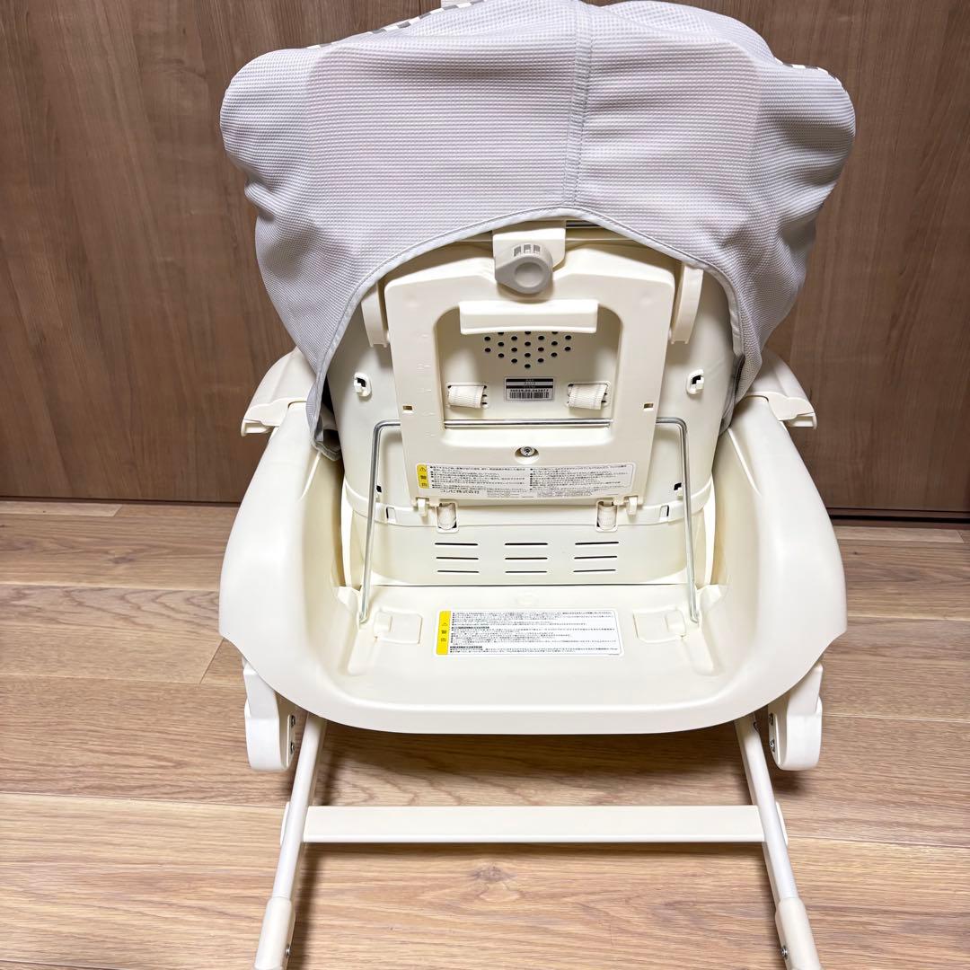 極美品✨コンビ ハイローチェア ネムリラ FF セサミグレー 手動 リバーシブル