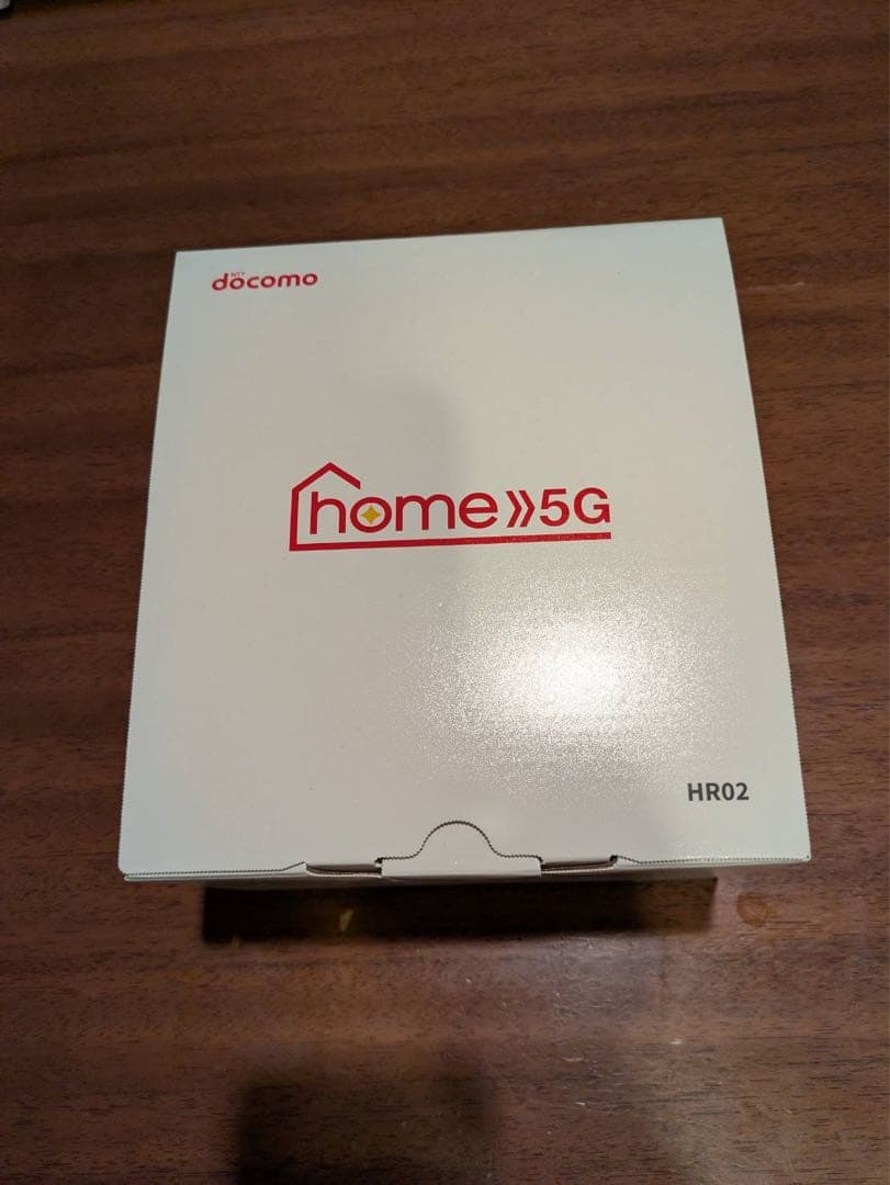 【新品未使用】docomo HR02 5Gルーター 本体 Wi-Fiルーター