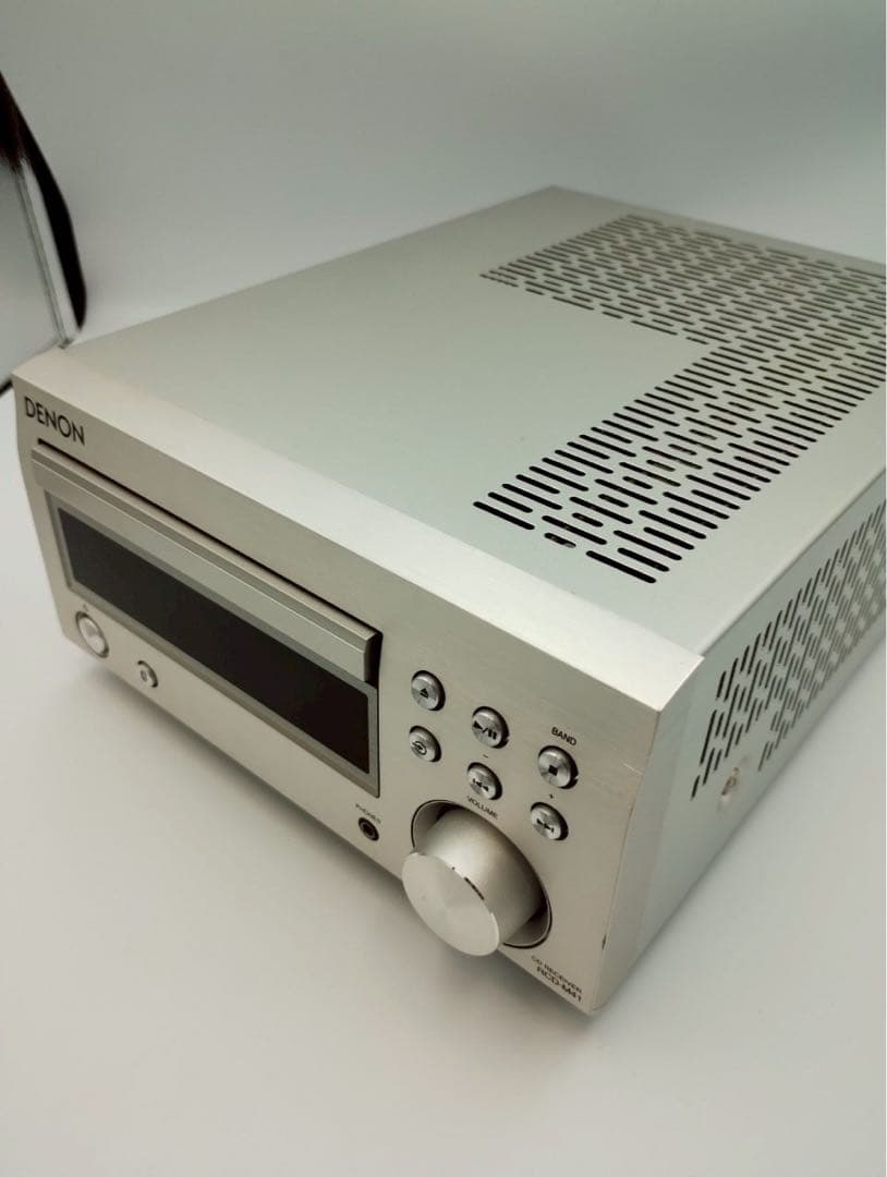 【ジャンク品】DENON RCD-M41 コンパクトオーディオ機器 シルバー