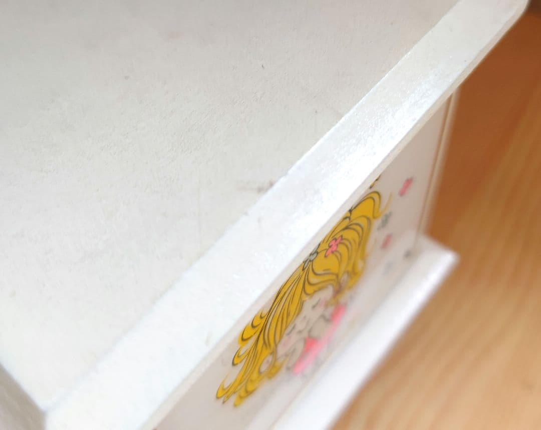 水森亜土 木製オルゴール(エリーゼのために) 昭和レトロ