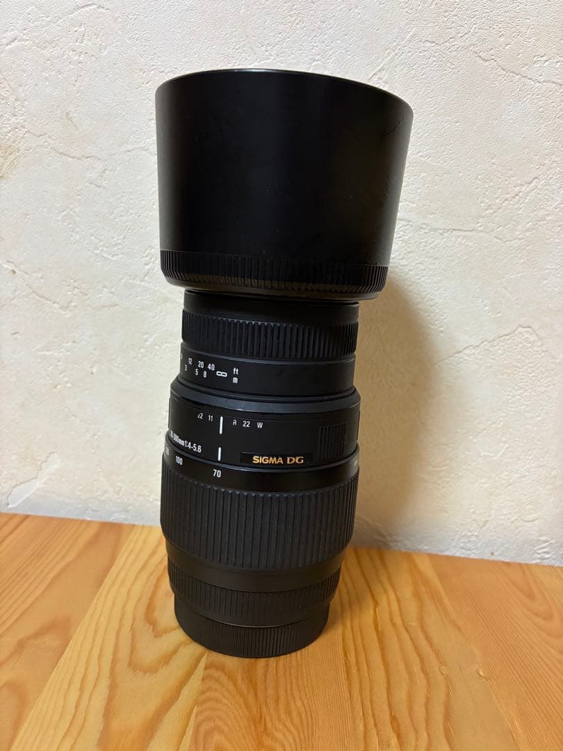 SIGMA DG 望遠ズームレンズ 70-300mm F4-5.6 キヤノン用