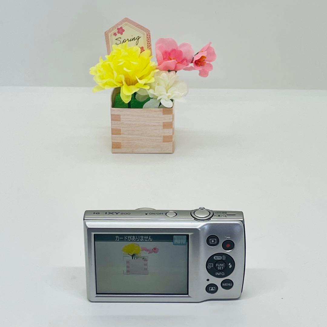 【美品】Canon コンパクトデジタルカメラ　IXY 200