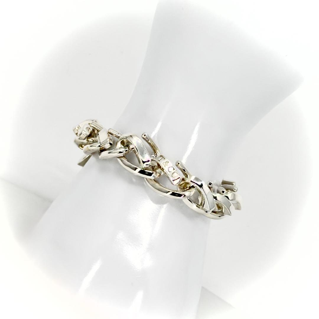 T&Co. ティファニー ブレスレット FORGE フォージ ラージリンク Ag