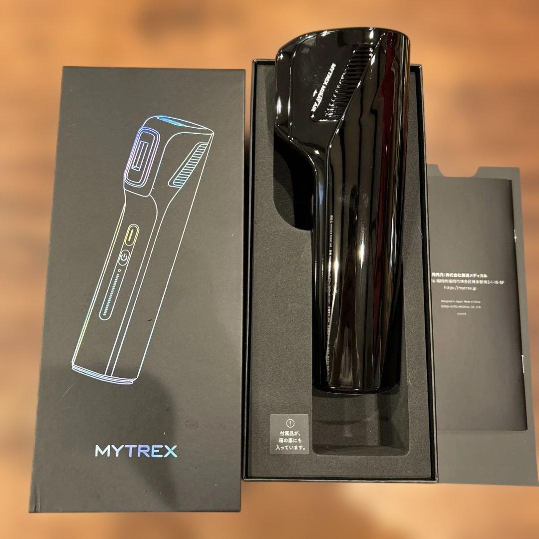 MYTREX MiRAY A I R脱毛器 ブラックマイトレックスミライエアー