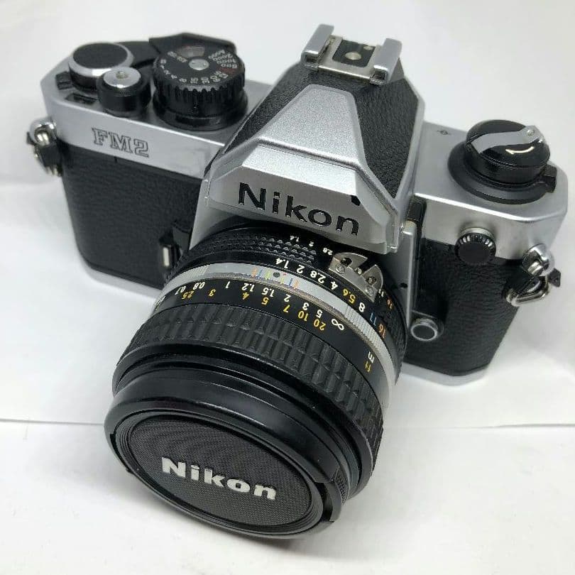 Nikon New FM2 Nikkor 50mm f/1.4付き　一眼レフ