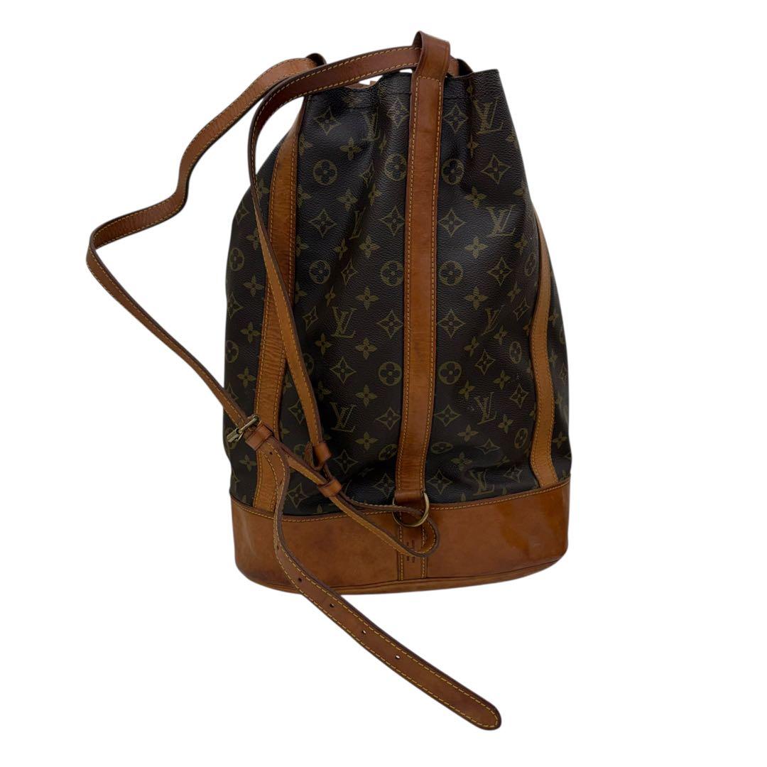 [鑑定済] ルイヴィトン モノグラム ランドネGM ブラウン M42244