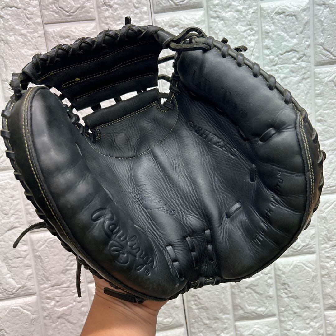 【超良型】野球 グローブ 軟式 少年野球 キャッチャーミット ローリングス