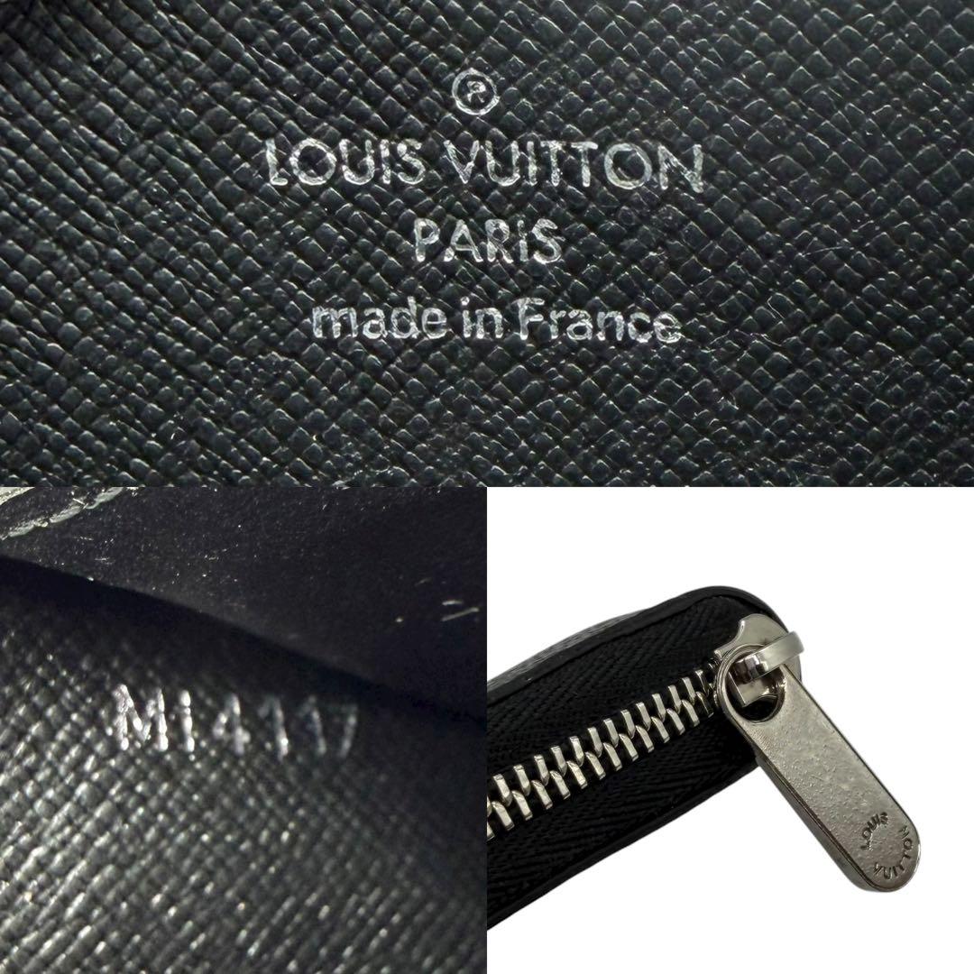 ☆未使用品級☆ ルイヴィトン　パース　ラウンドファスナー　ダミエ　ブラック