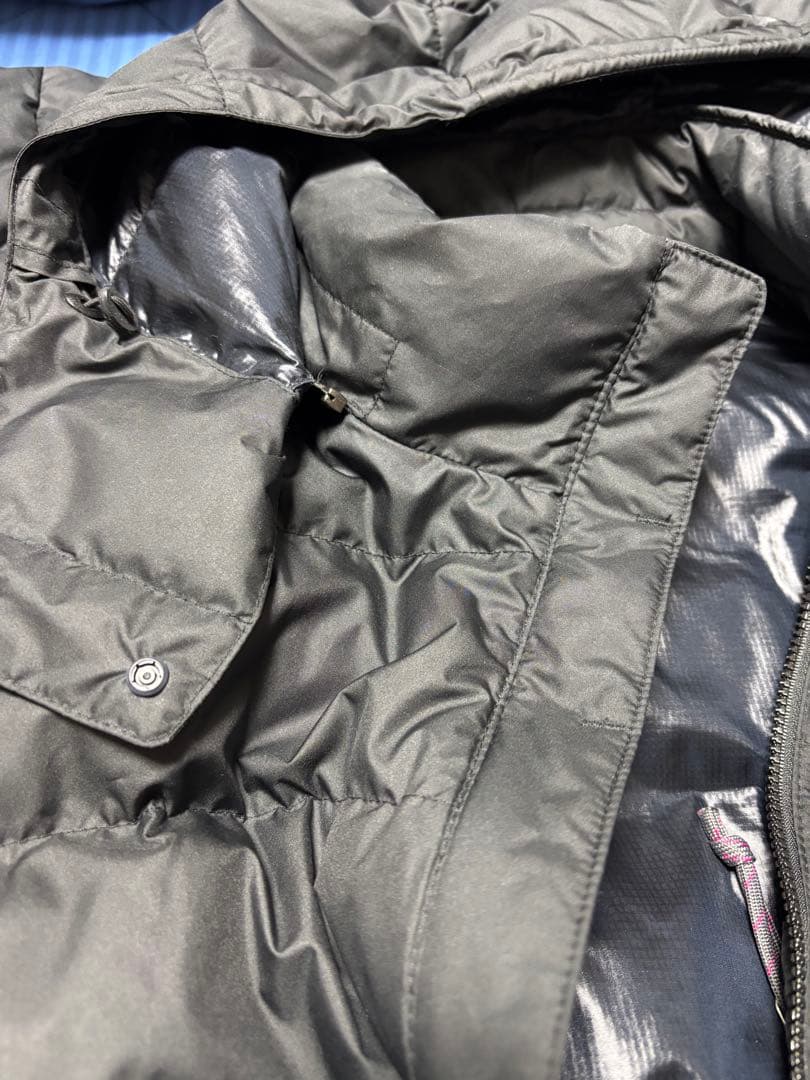 モンベル トラベルダウンロングコート レディースSサイズ