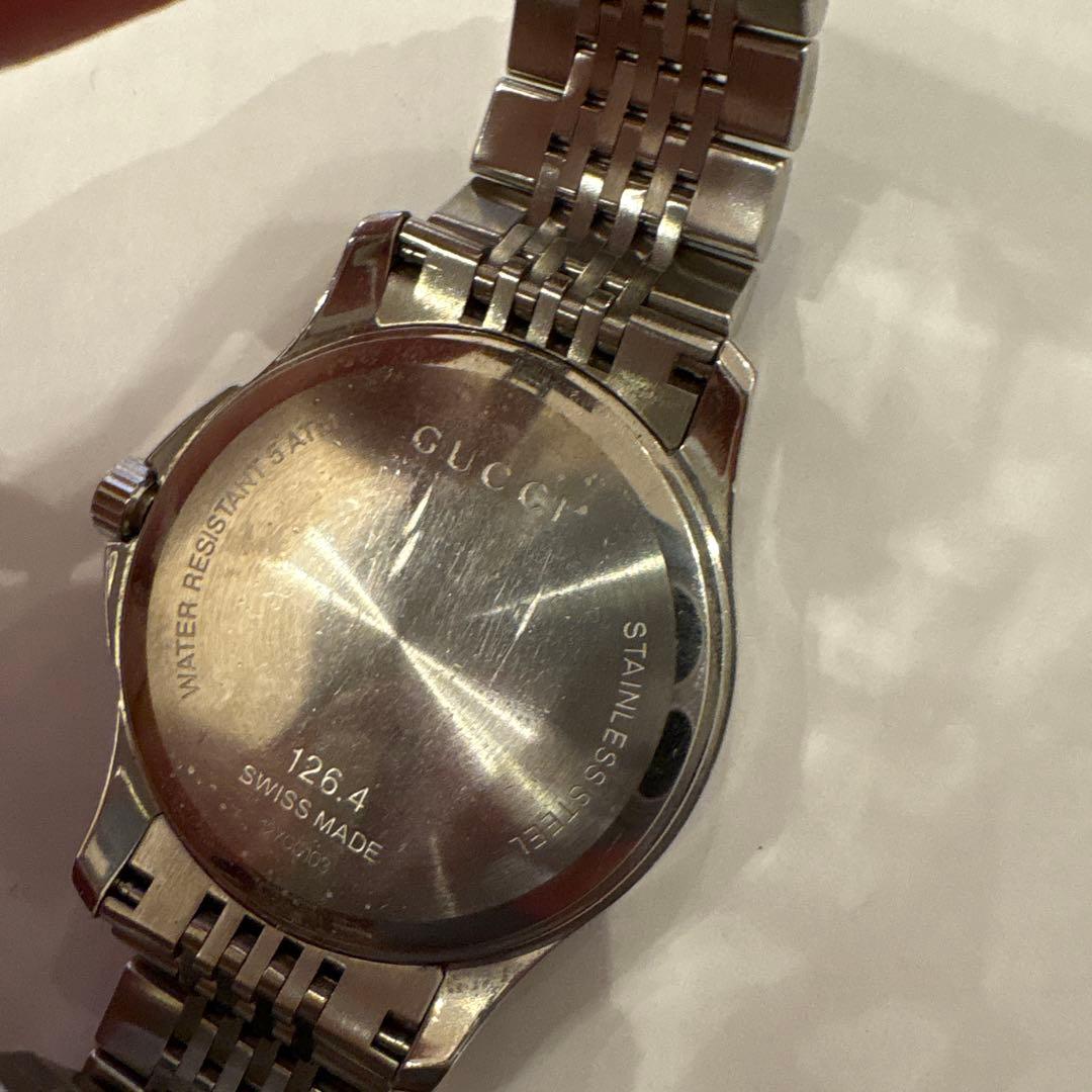 GUCCI 時計 メンズ 126.4 Gタイムレス