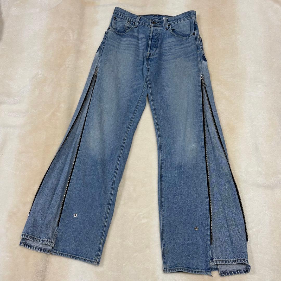 ☆希少 OLD PARK × Levi's 再構築 デニムパンツ サイドジップ