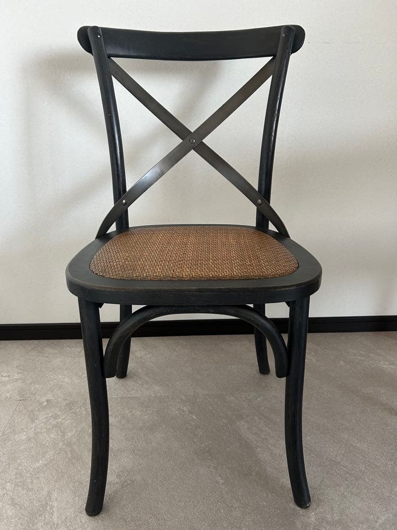 ジャーナルスタンダードファニチャー　椅子一脚黒