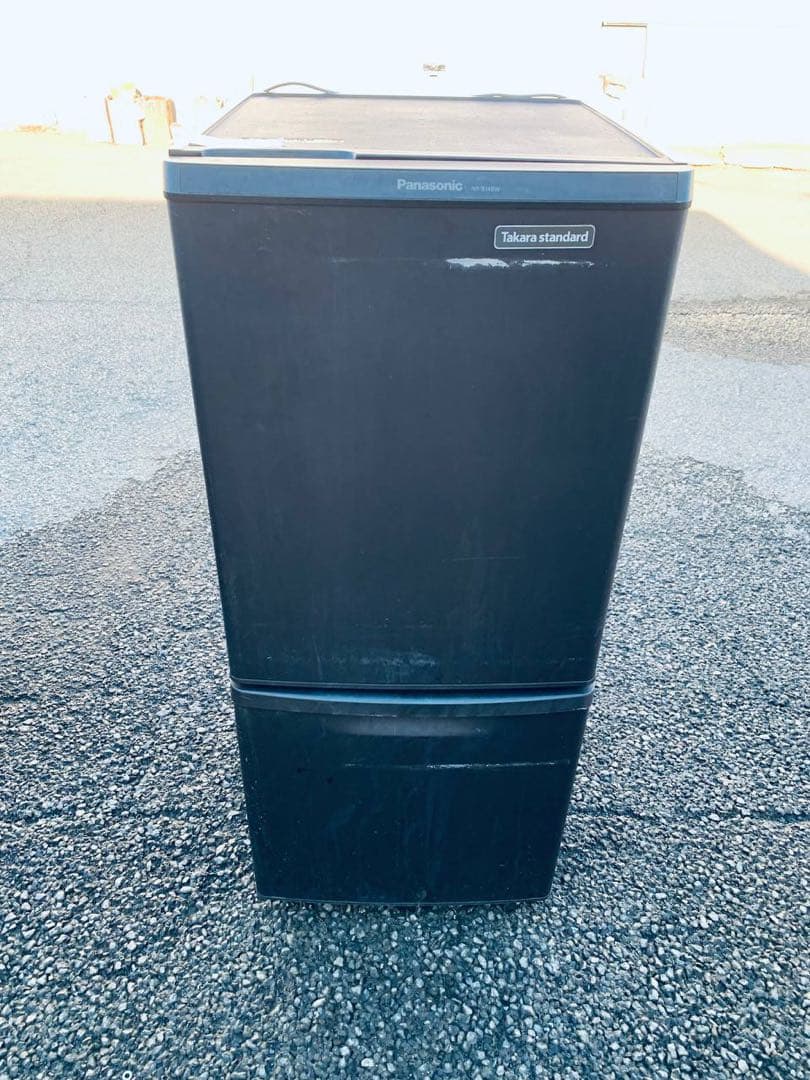 ♻️送料設置無料　Panasonic ノンフロン冷凍冷蔵庫 NR-B14BW-T