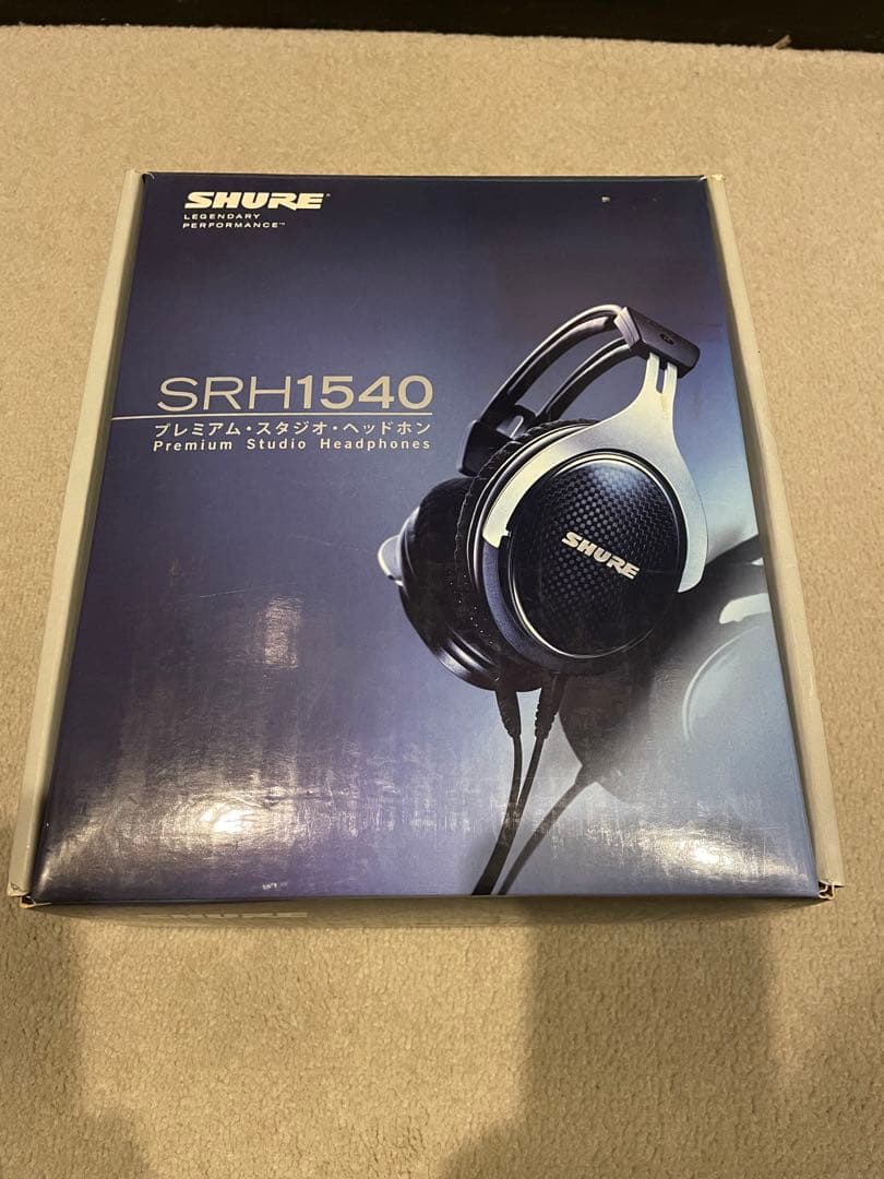 SHURE SRH1540 プレミアムスタジオヘッドフォン