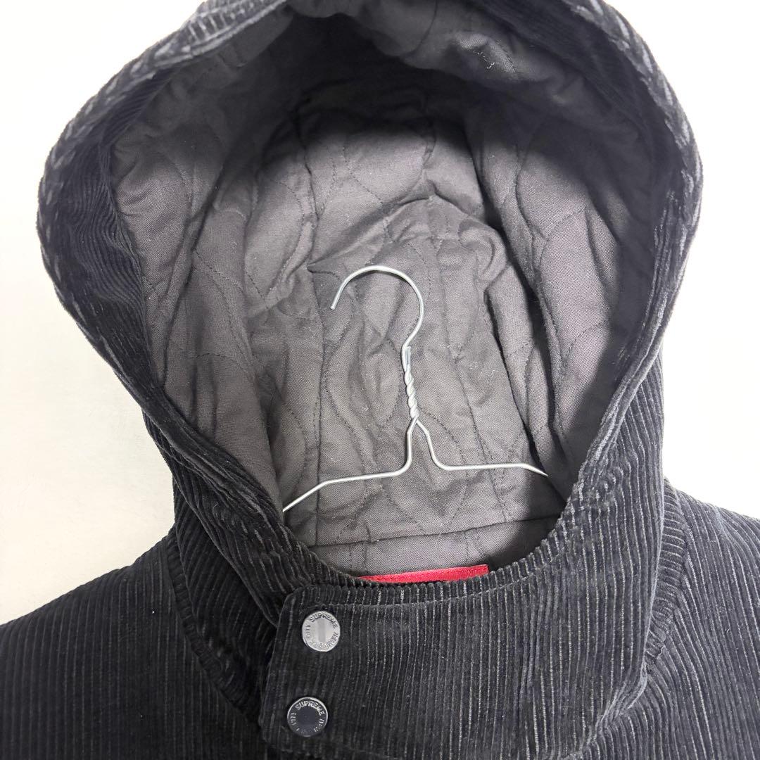 美品★Supreme シュプリーム コーデュロイ ダッフルコート フード XL