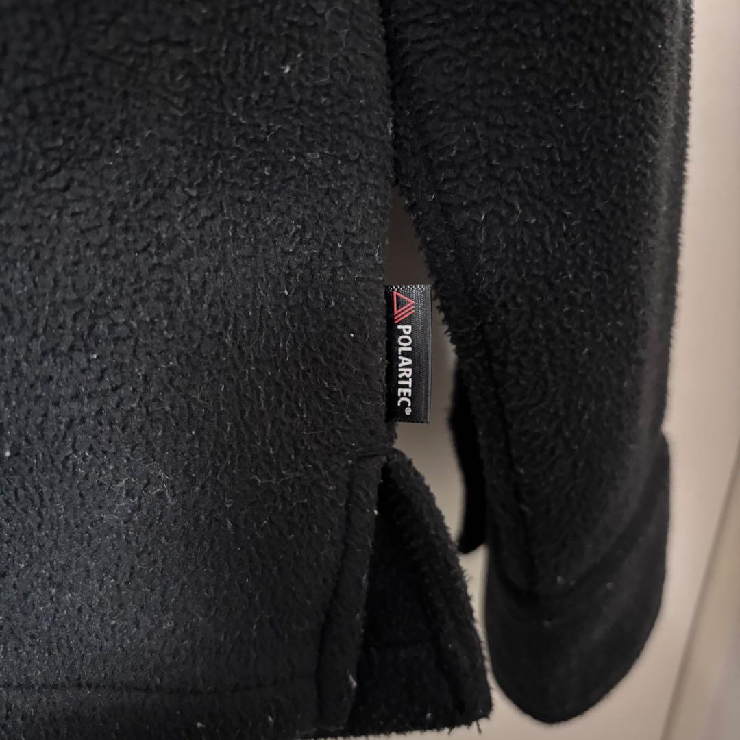 supreme Polartec Pullover Shirt シャツ 黒 S