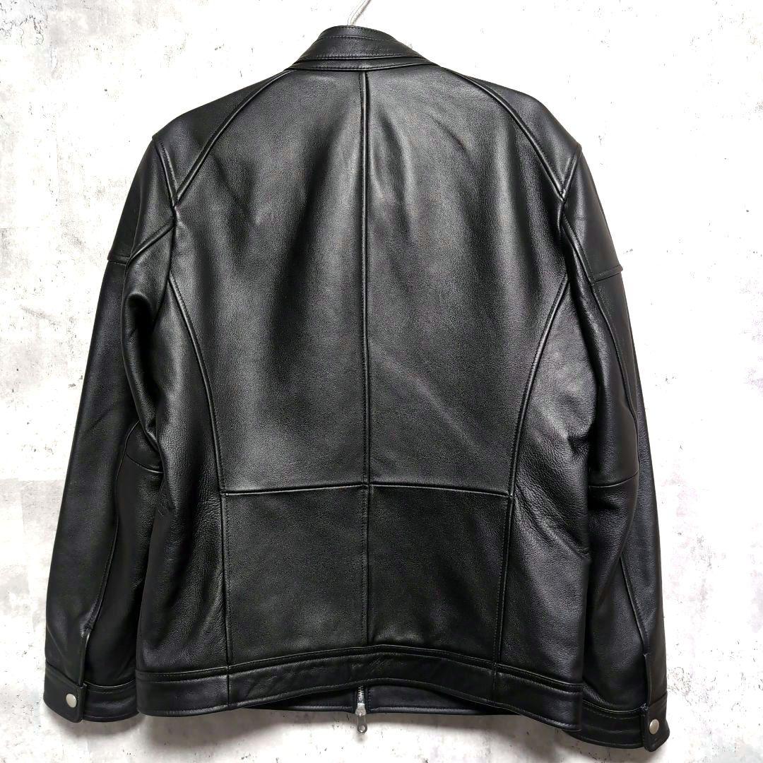 【美品】Nowadays MEN'S BIGI ジャケット L ラムレザー 本革