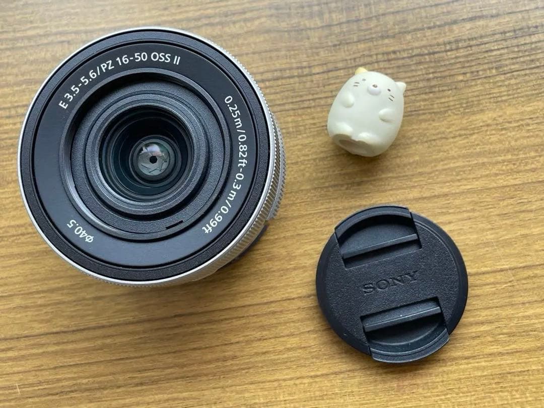 最新美品Sony 希少品 銀色 E3.5-5.6/PZ 16-50 OSS II