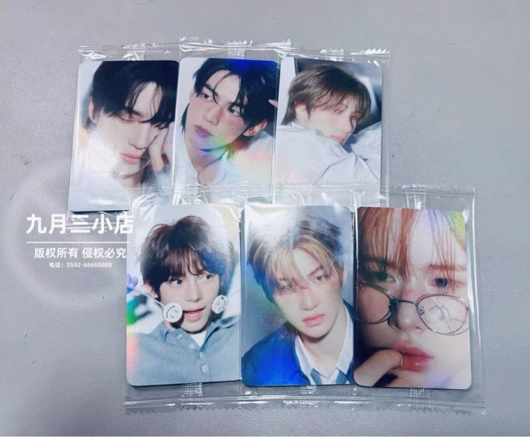 TWS play hard ktown4u トレカ　6枚セット