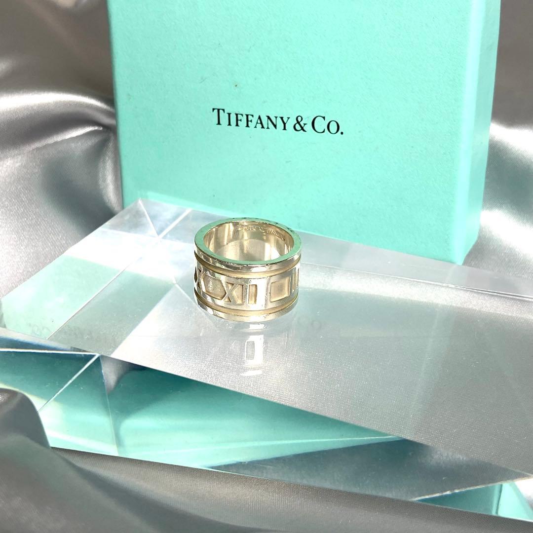 ティファニー　アトラスワイドリング　925 シルバーリング　12号