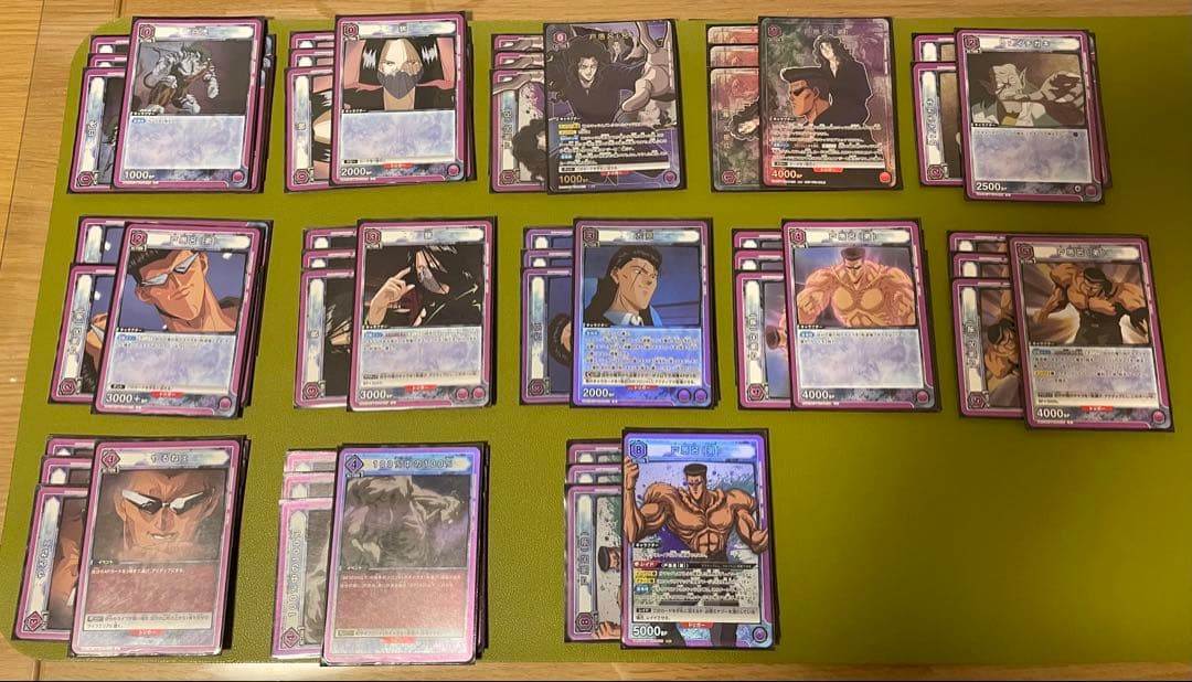 ユニオンアリーナ 戸愚呂 構築済みデッキ 調整パーツ付き